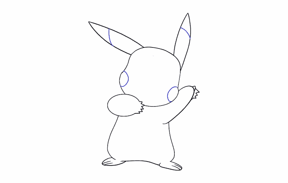 How To Draw Pikachu Domestic Rabbit
