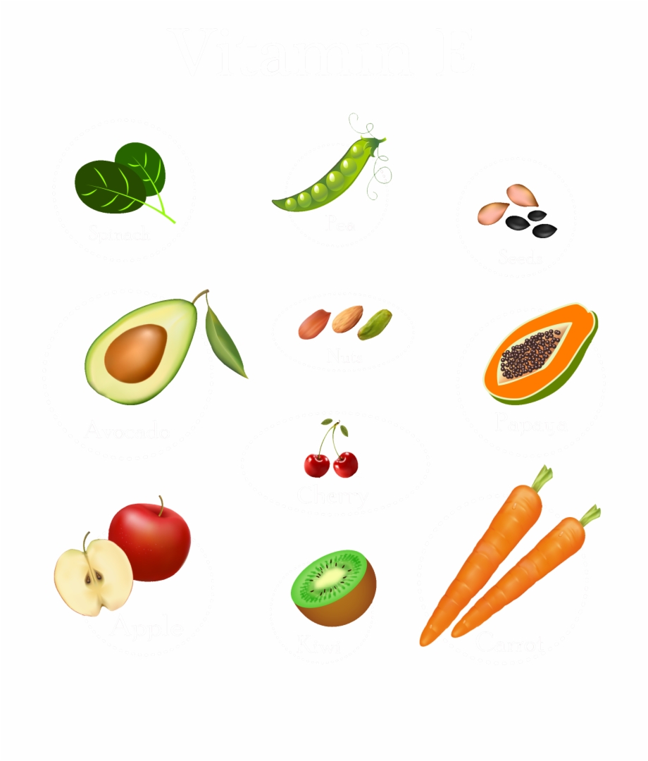 Clip Transparent Download Clipart Fruits And Veggies Desain
