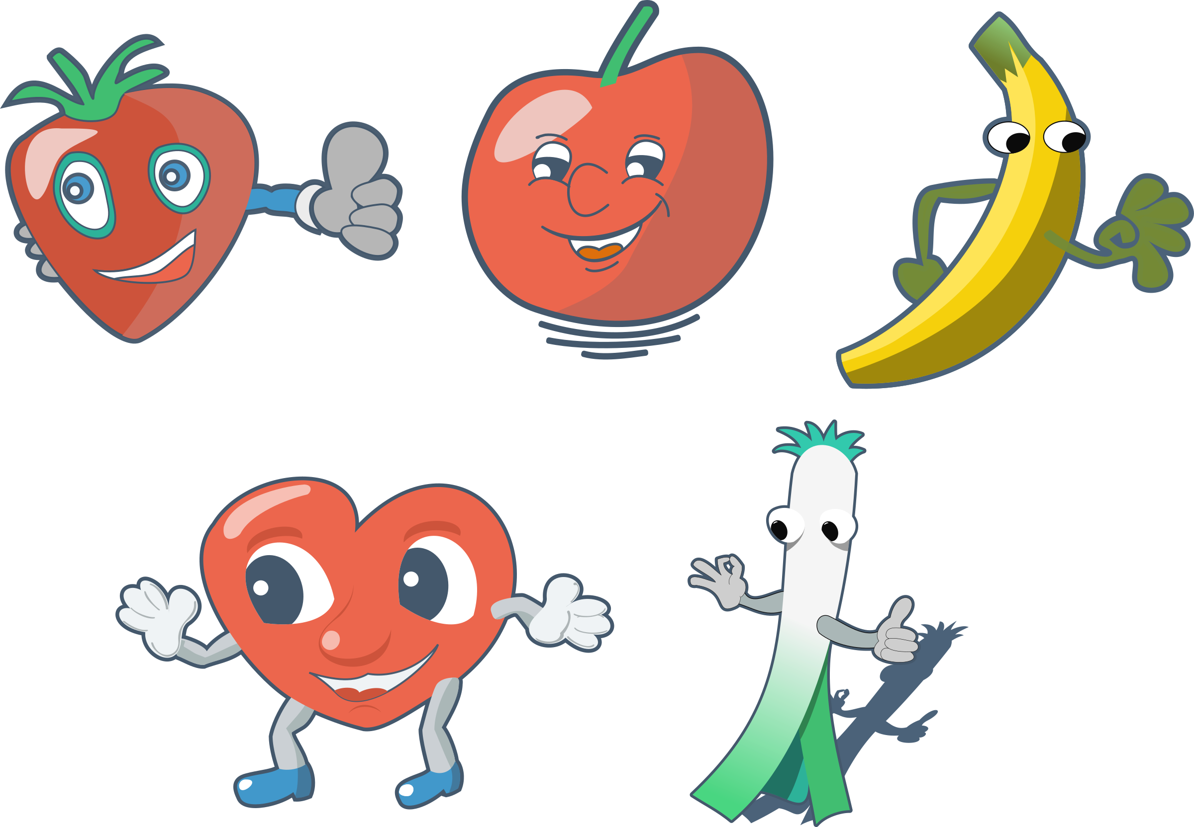 This Free Icons Png Design Of Fun Fruits