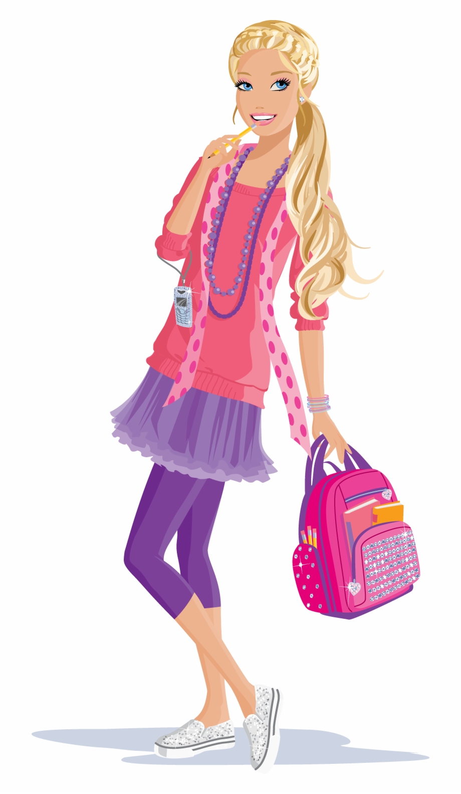 Download Transparent Png Barbie School Clip Art