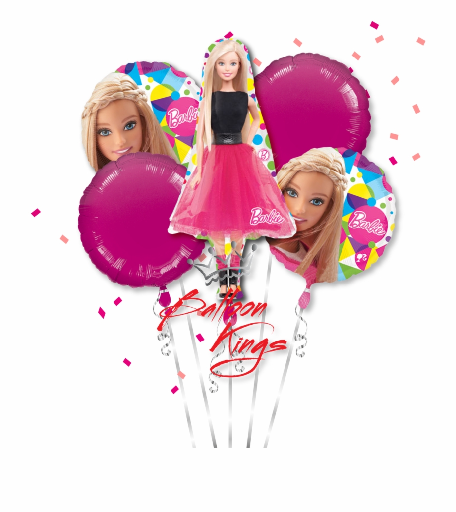 Barbie Bouquet Barbie Balloons