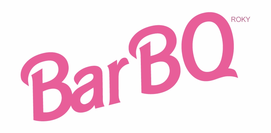 Barbq And Barbie Png Logo Logo Parody Png