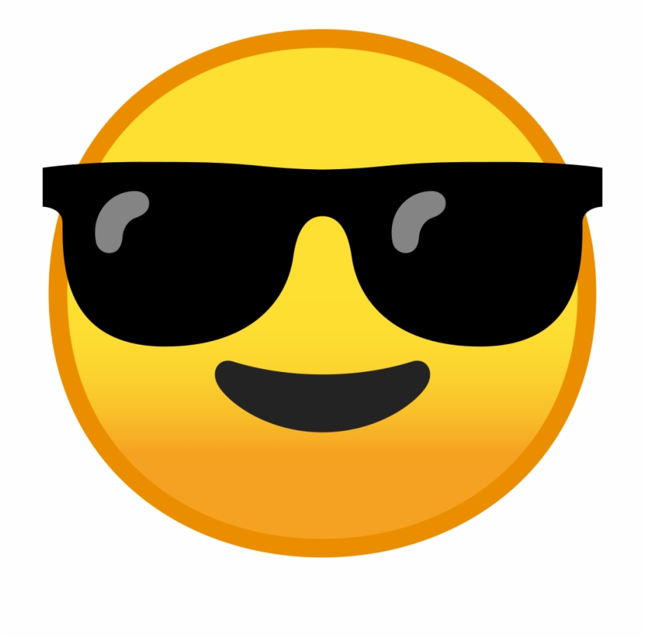 Sunglass Emoji Png Emoji With Sunglasses