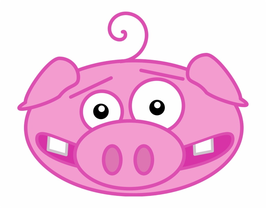 Free Funny Pig Face Clip Art Pig Clipart