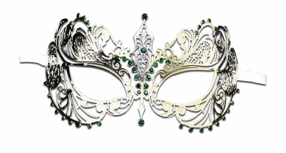 Silver Series Laser Cut Metal Venetian Pretty Masquerade