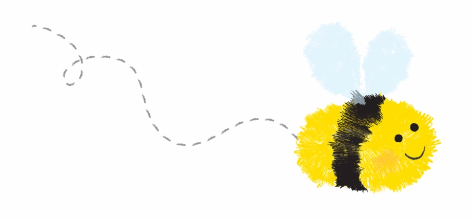 Flying Bee Illustration