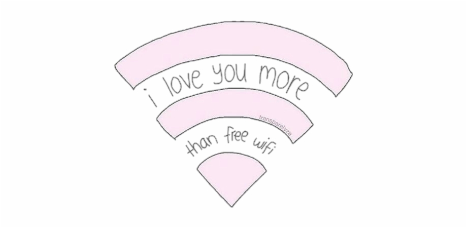 Tumblr Wifi Png Love Pink Label