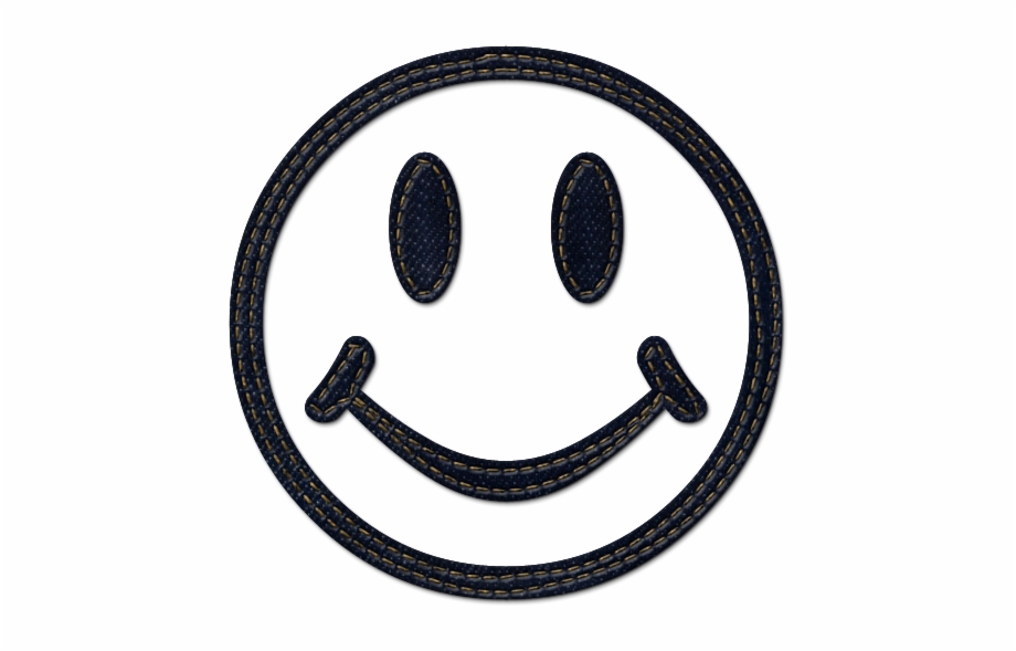 Denim Clipart Smiley Faces Black And White