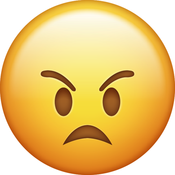 Angry Face Emoji Png