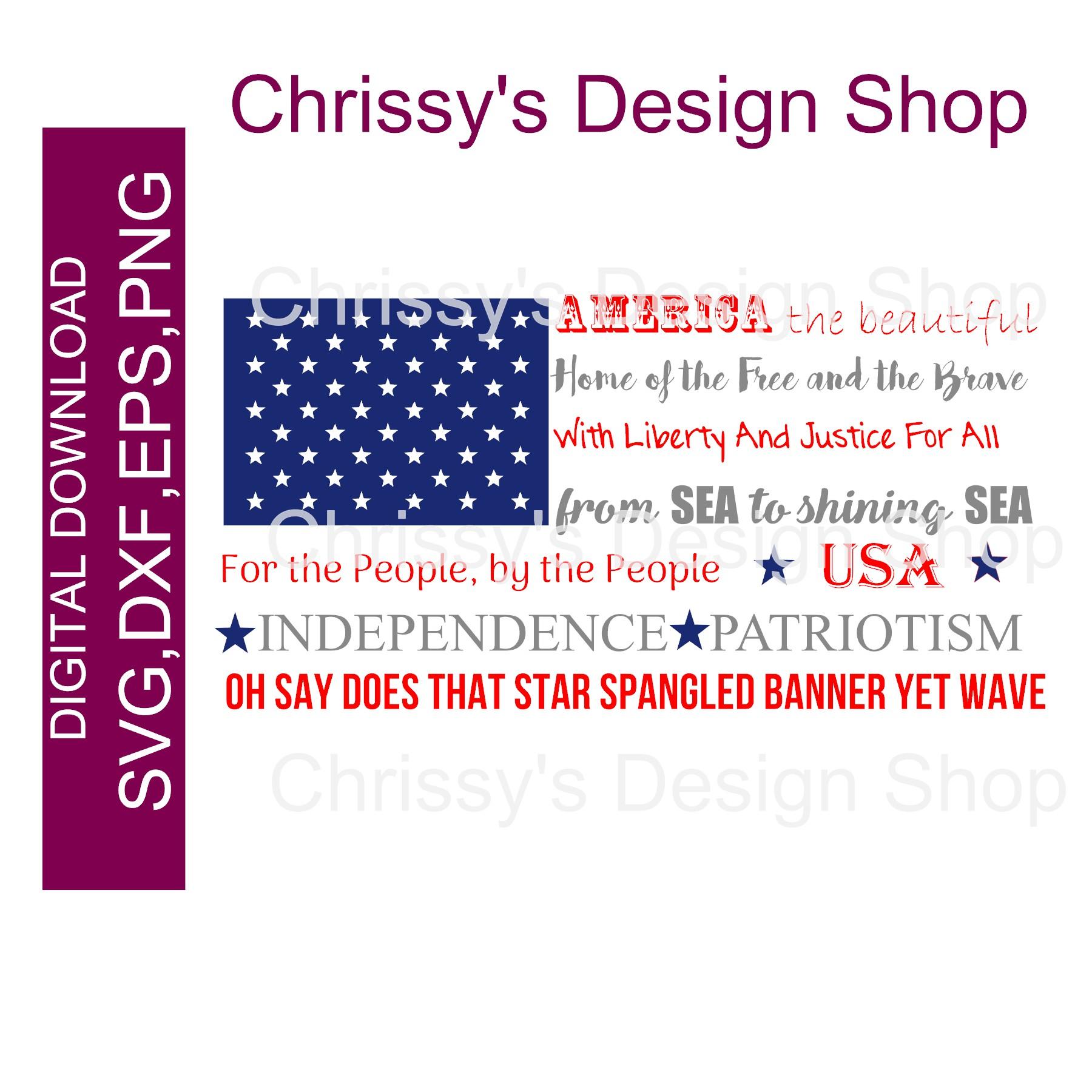 American Flag Banner Png