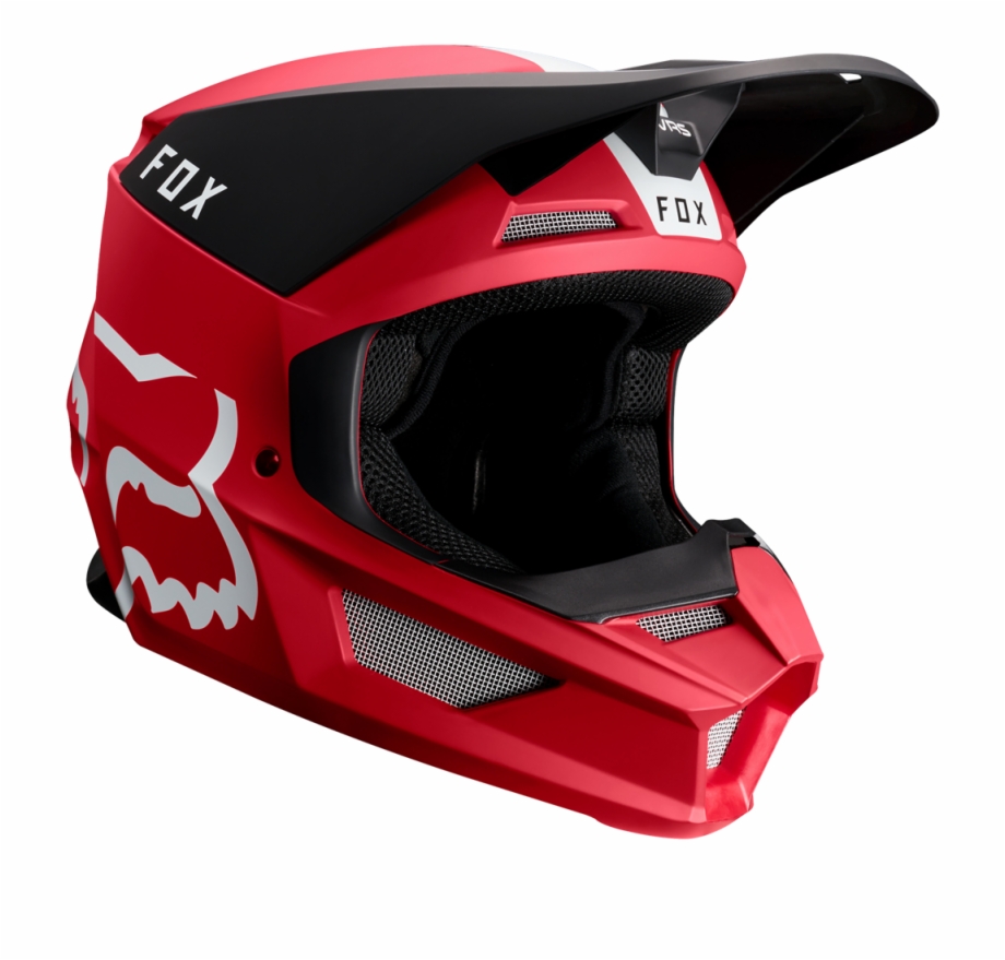 2019 Fox V1 Mata Helmet Red Dirt Bike