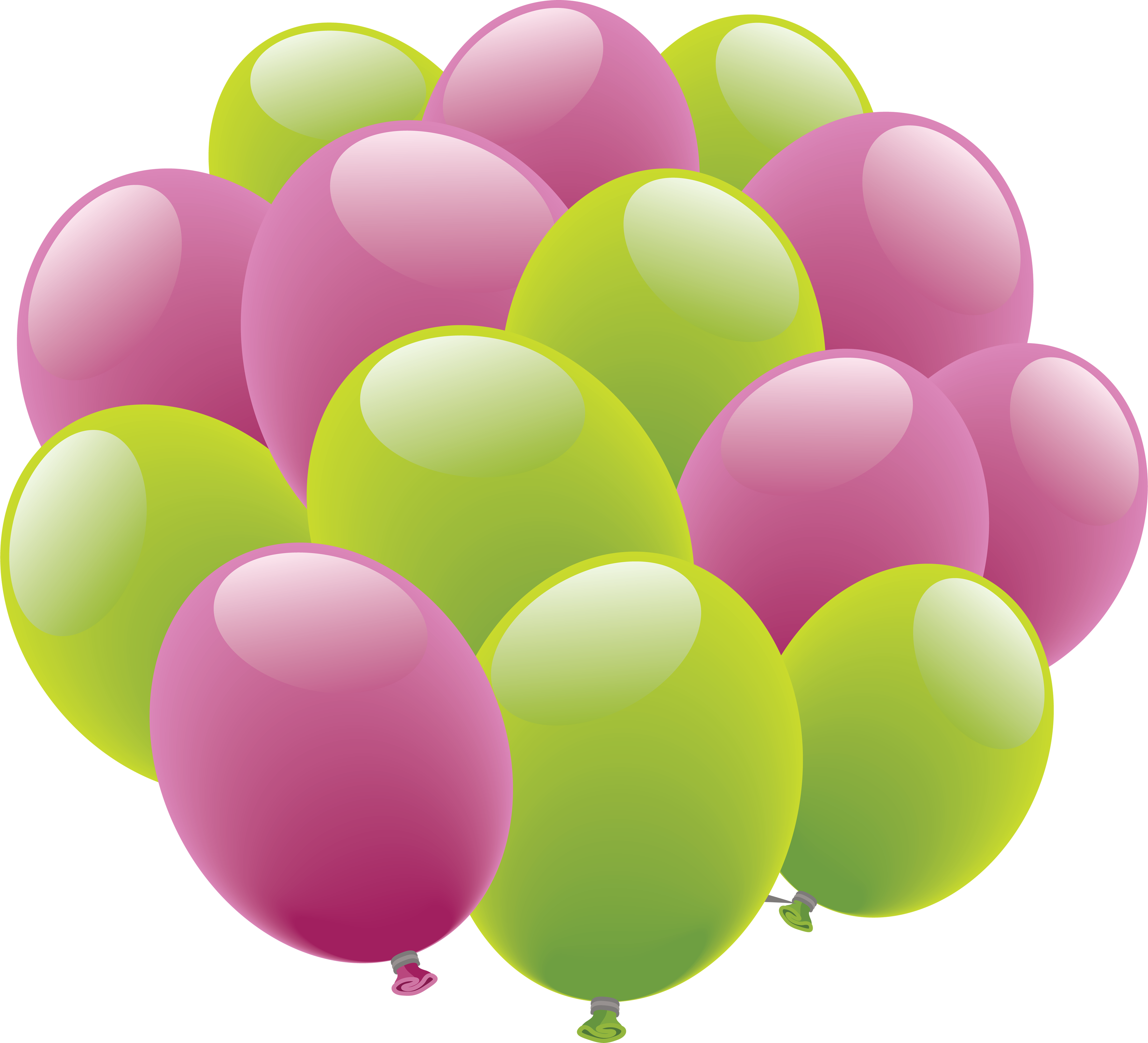 Balloons Png Image Alpha Kappa Alpha Birthday Clip