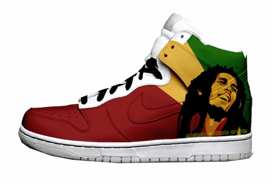 Sneaker Transparent Png Bob Marley Nike Shoes