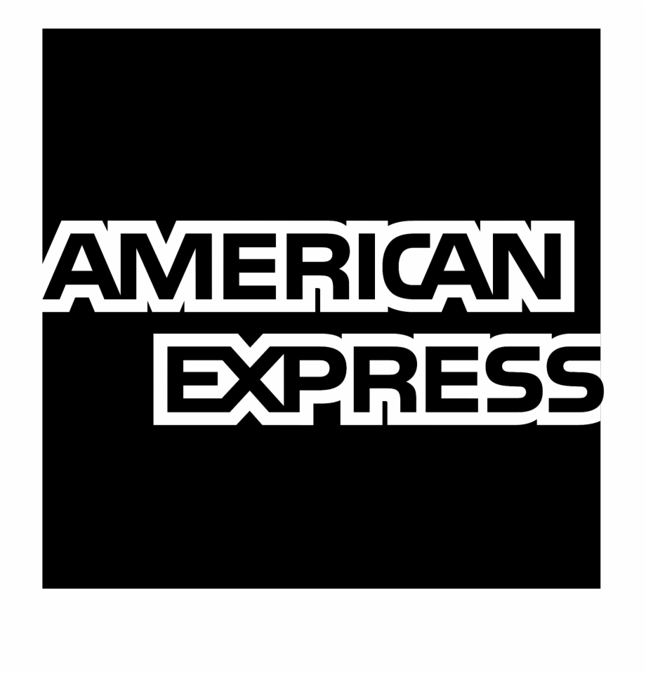 American Express Logo Black And White Black American