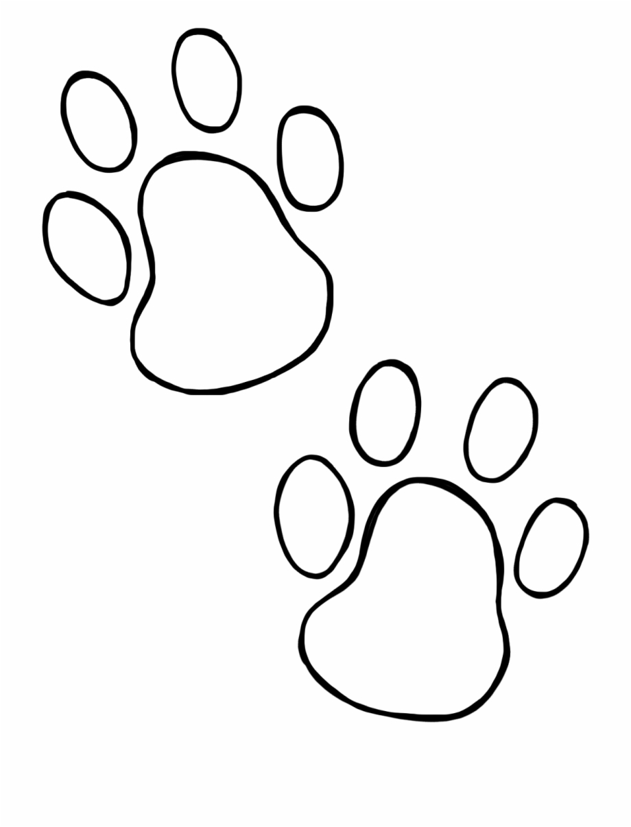 Dog Paw Prints Dog Paw Heart Clip Art