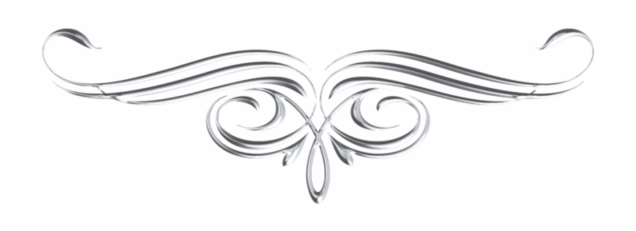 silver swirl borders clip