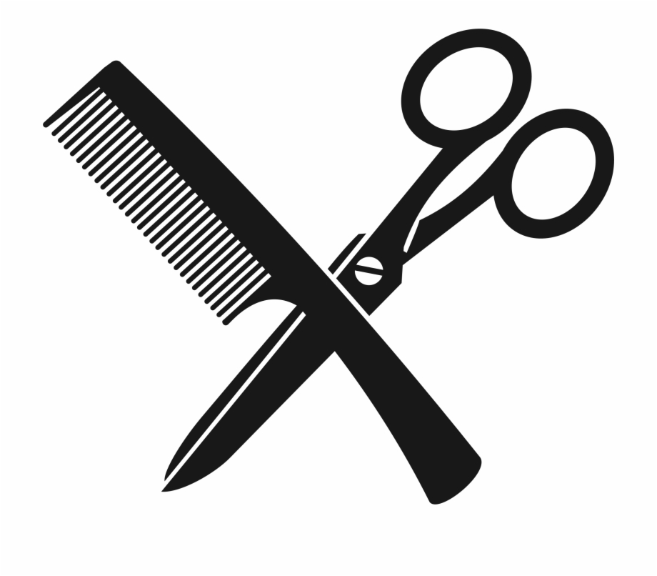 Comb Hair Cutting Shears Scissors Hairdresser Computer