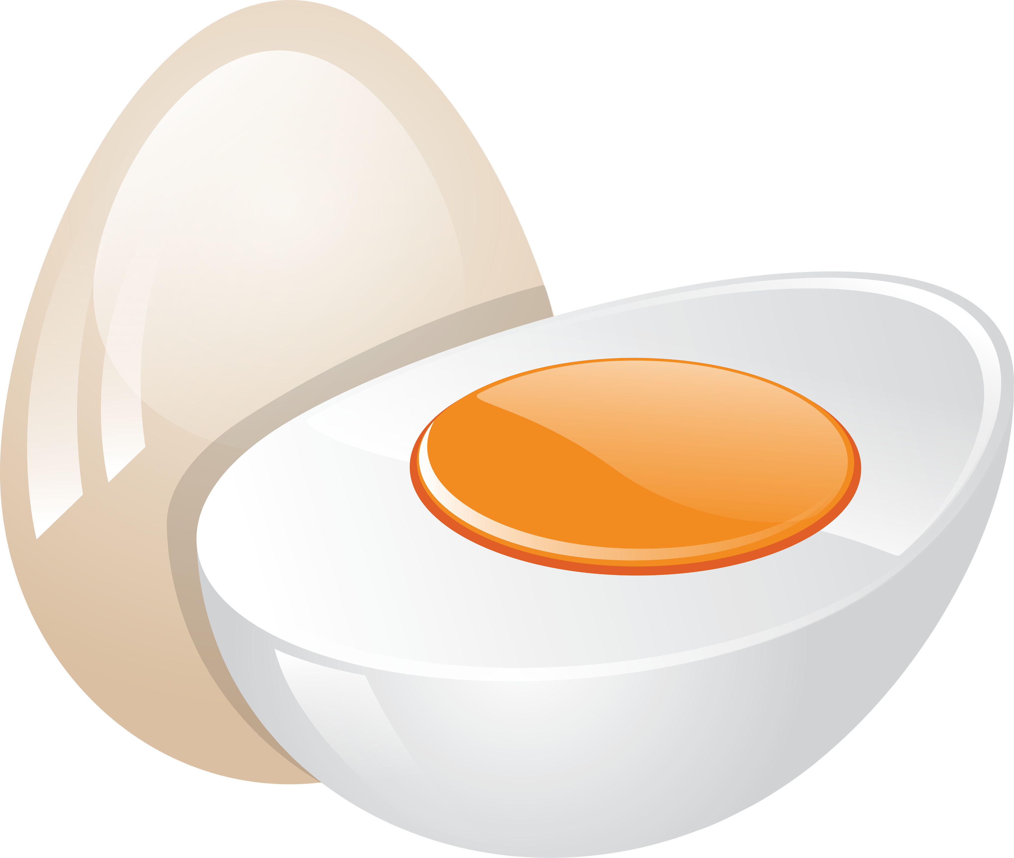 Soft boiled egg clipart. Free download transparent .PNG