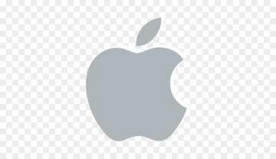 apple logo vectorial transparent
