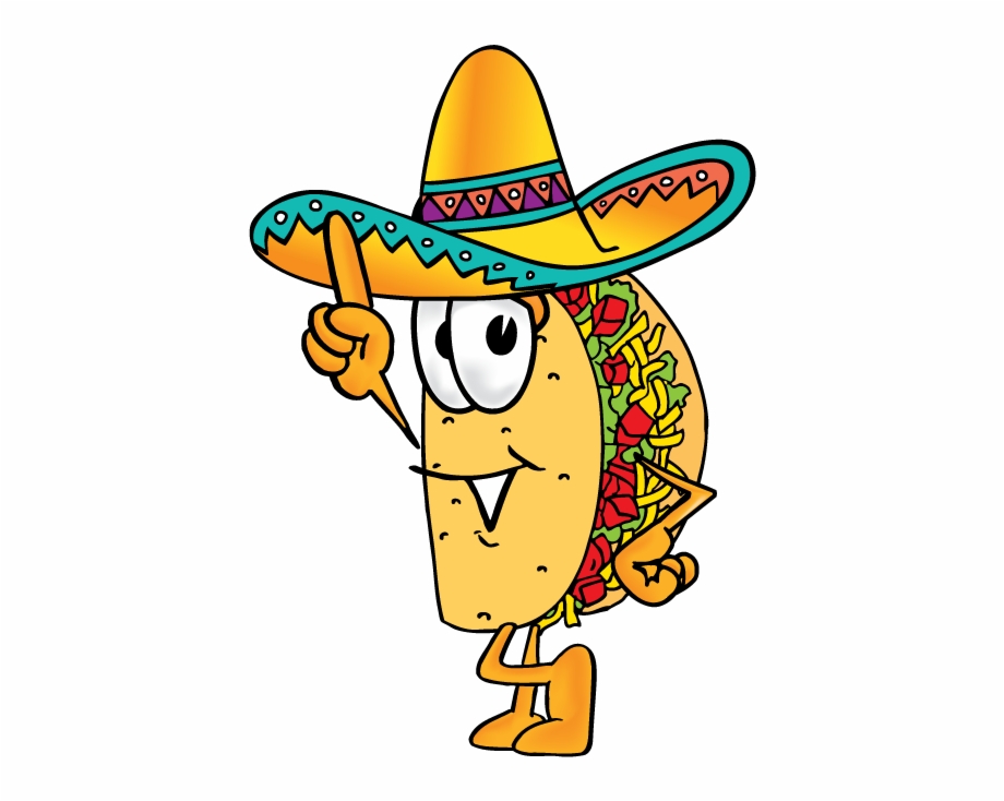 clip art taco cartoon
