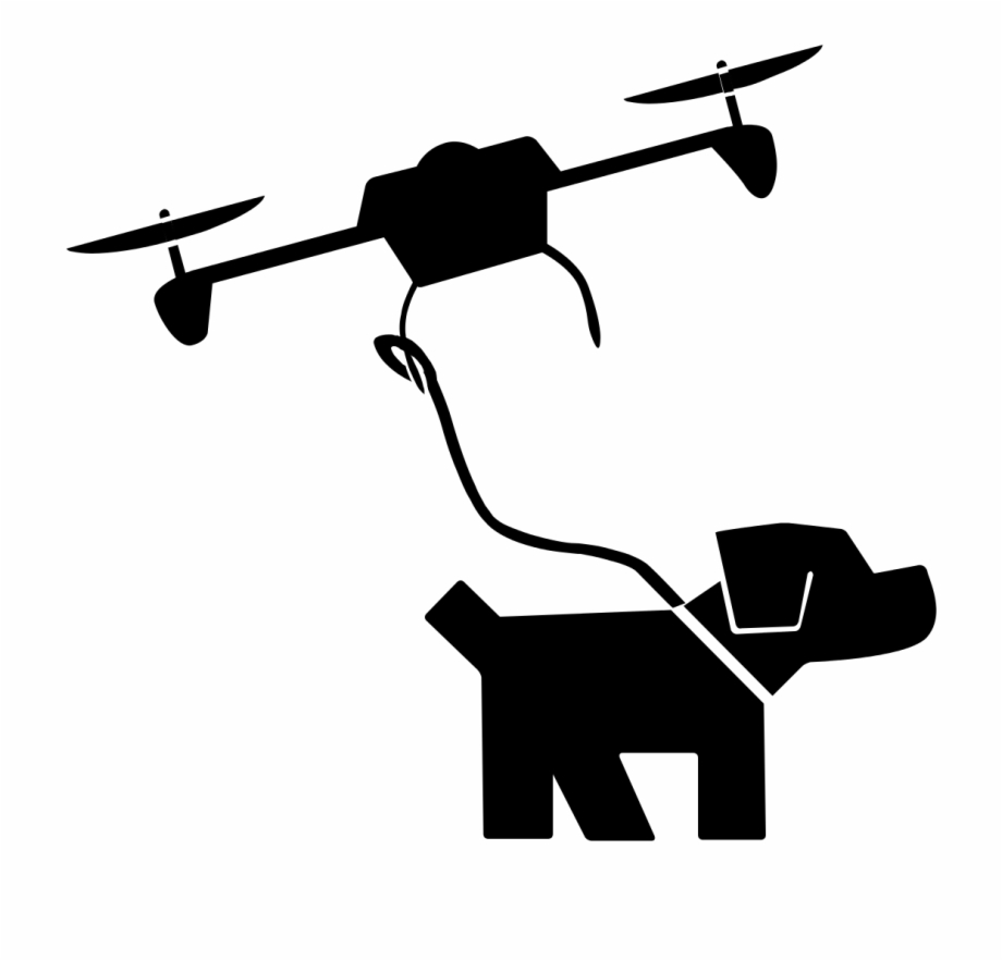 The Missing Open Standard Drone Silhouette Transparent Background