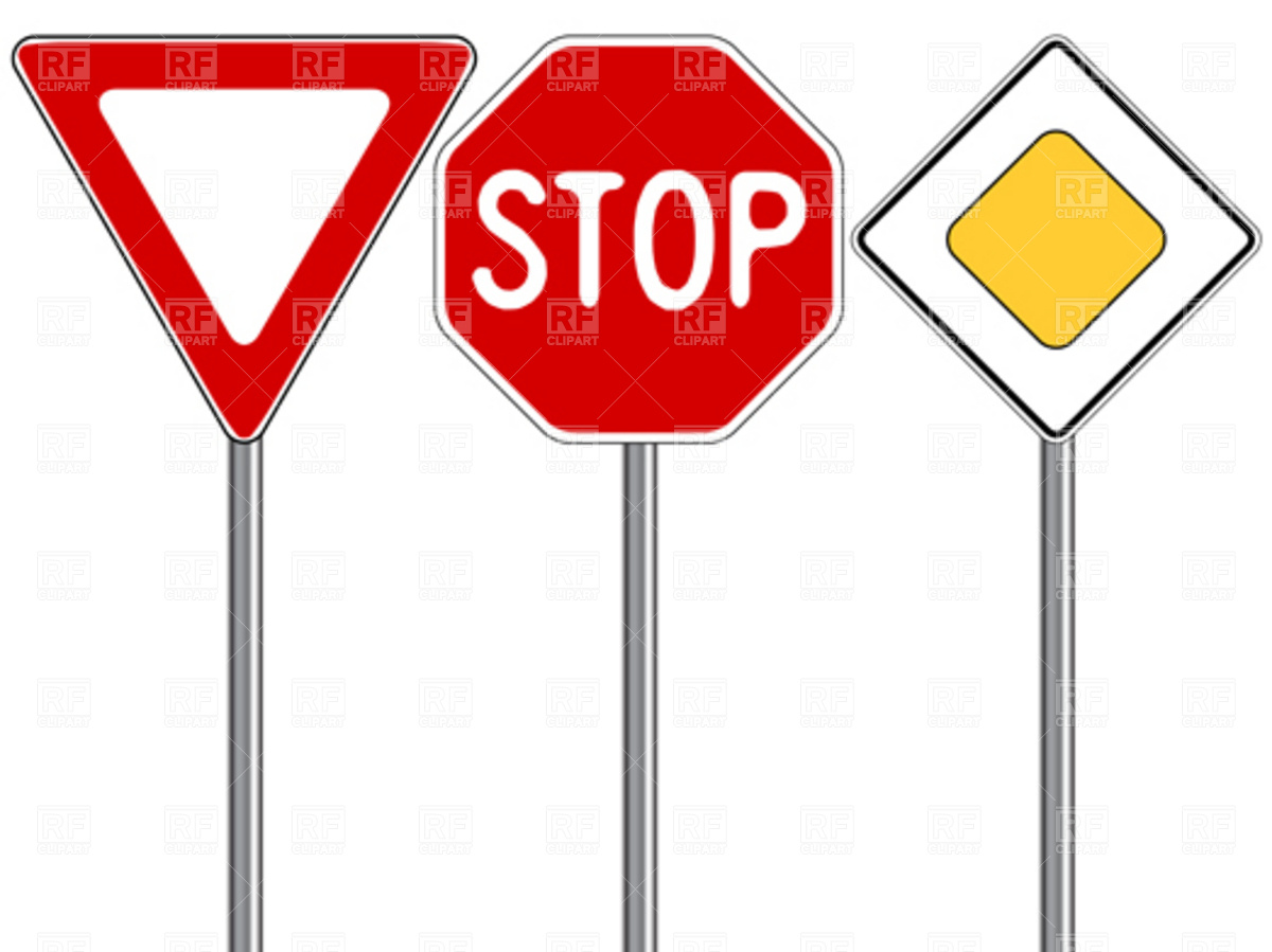 Traffic sign pedestrian crossing Royalty Free Vector Image