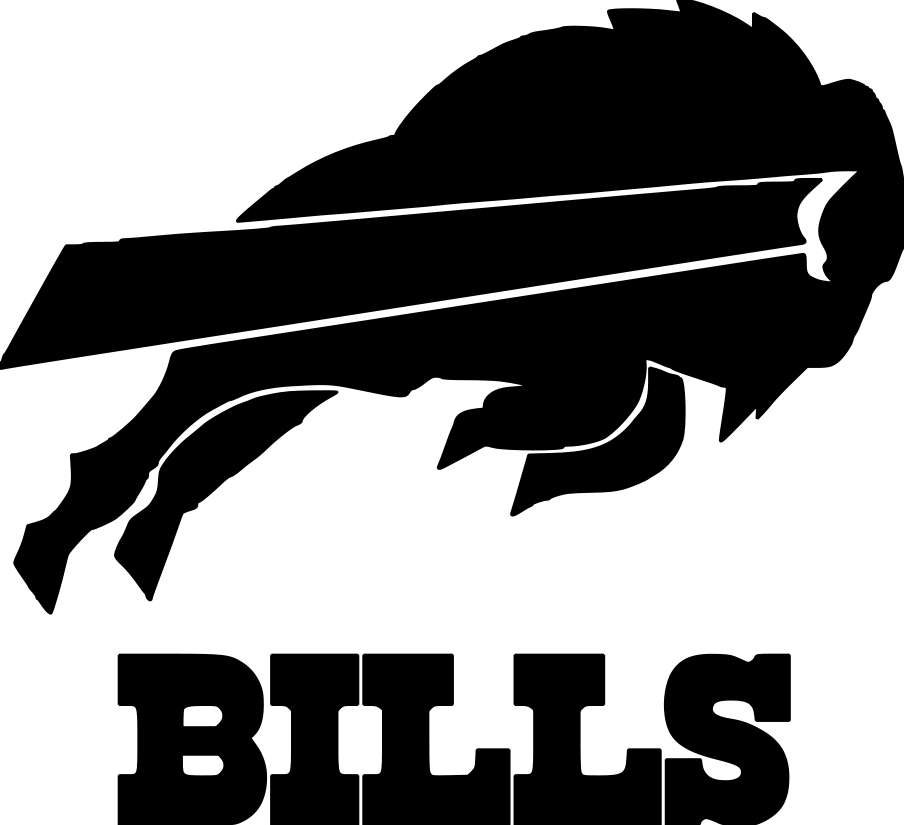 Buffalo Bills Logo Black And White Png Download