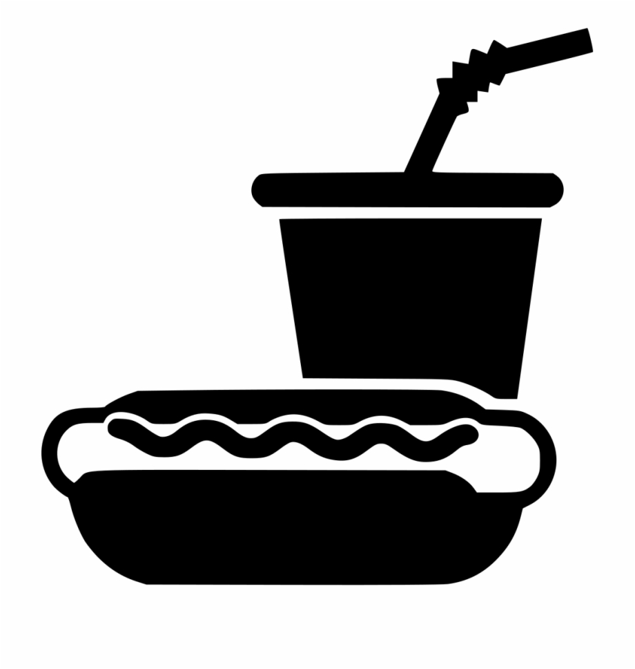 Hotdog Clipart Soda French Fries Icon Png