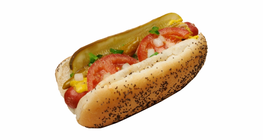 Hot Dog Cutout Portillos Food Transparent