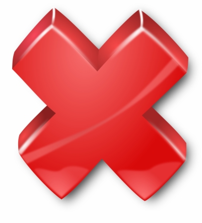 Red X Mark Png