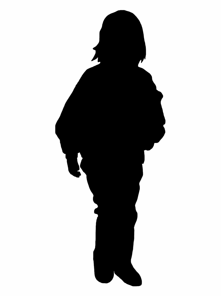 Girl Running Woman Silhouette Png