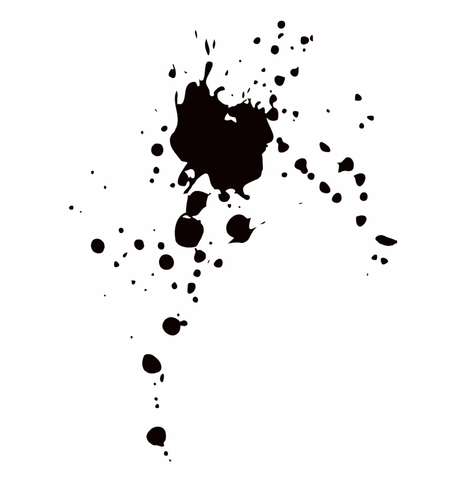 Black Aesthetic Paint Splatter Splash Manchas De Sangue