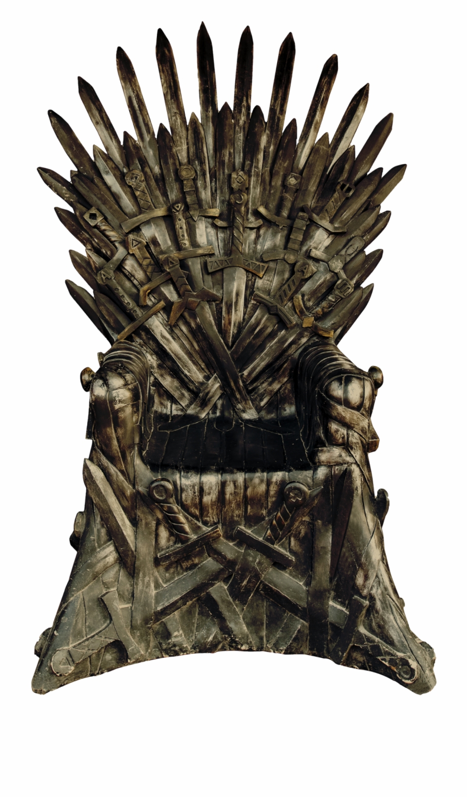 Free: Game of Thrones Silhouette Iron Throne Eddard Stark - throne