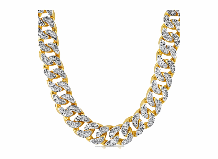 Gold Chain Png Images Gold Diamond Chain Png