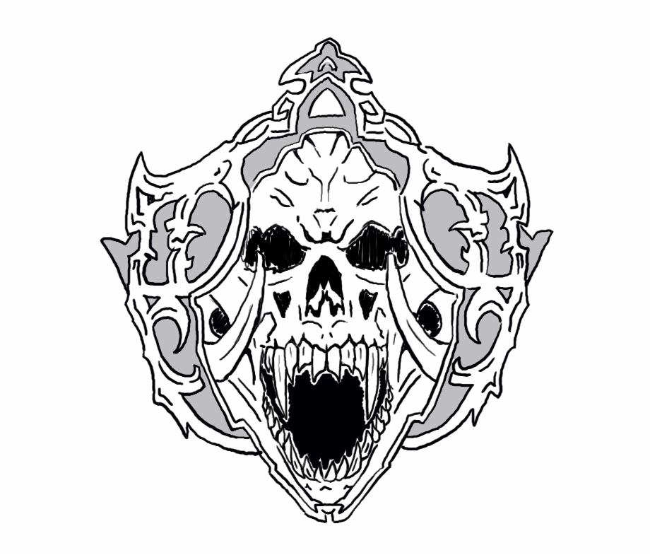 Transparent Tatto Png - Skull Geometric Tattoo Designs, Png Download ,  Transparent Png Image - PNGitem