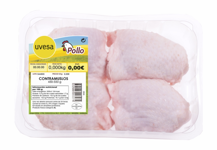 Chicken Thighs Pechuga De Pollo Envasada