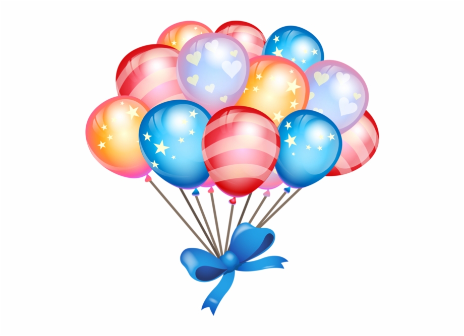 Ballon Danniversaire Png Cute Happy Birthday Balloons Clipart
