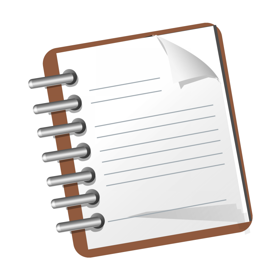 Paper Notebook Clip Art Notebook Transparent Cliparts Png Download
