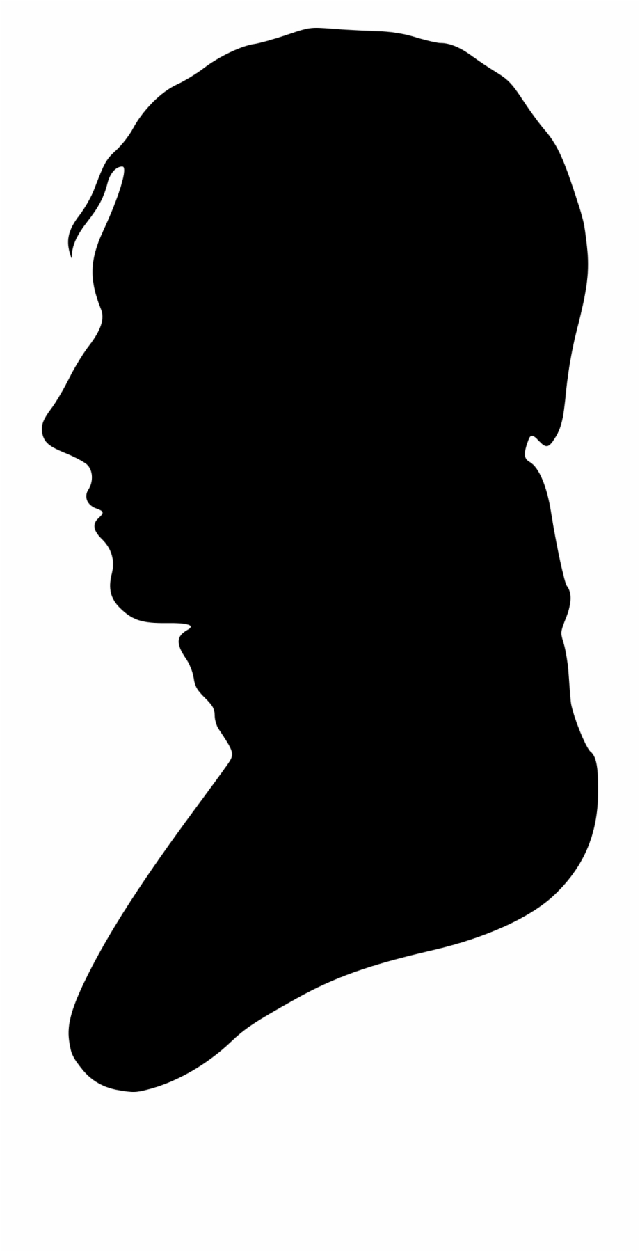 Nose Clipart Silhouette Silhouette Of Mans Face