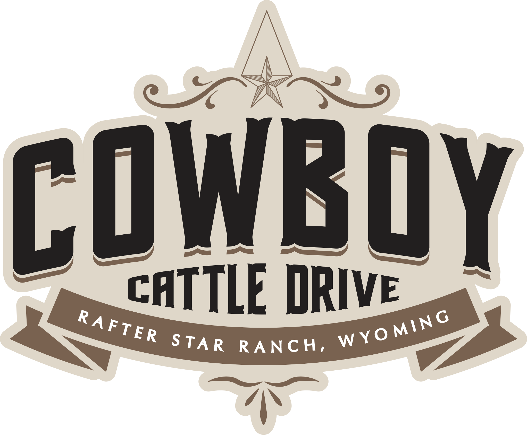 Cowboy Cattle Drive Cattle Drive Logo