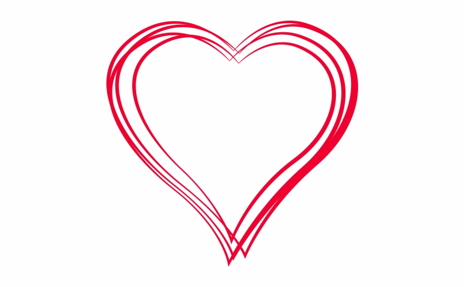 Hand Drawn Heart PNG Transparent | OnlyGFX.com