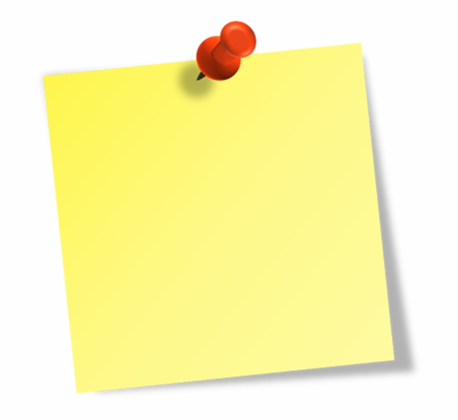 Sticky Notes Clipart Png
