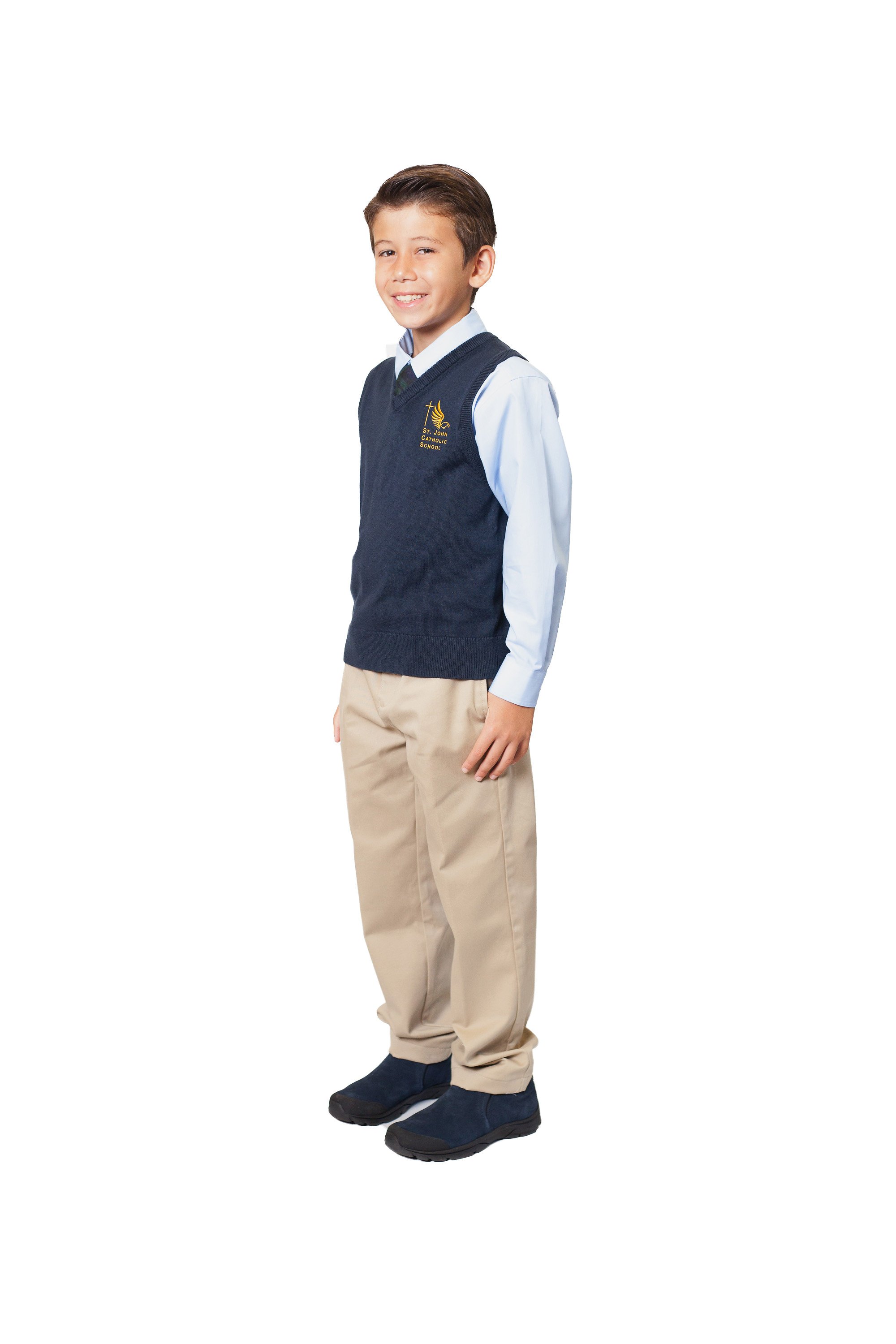 Handsome Boy Wearing Elementary School Uniform, Elementary School Boy,  Elementary School Child Is Smiling, Elementary School Children Wearing  Elementary School Uniforms Are Happy PNG Transparent Clipart Image and PSD  File for Free