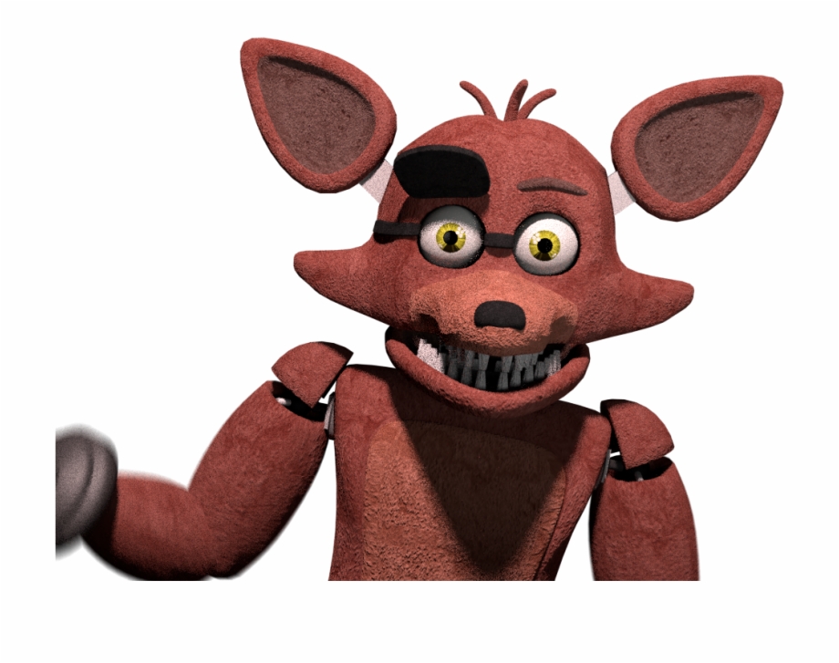 Withered Foxy Fnaf 1 - Free Transparent PNG Clipart Images Download