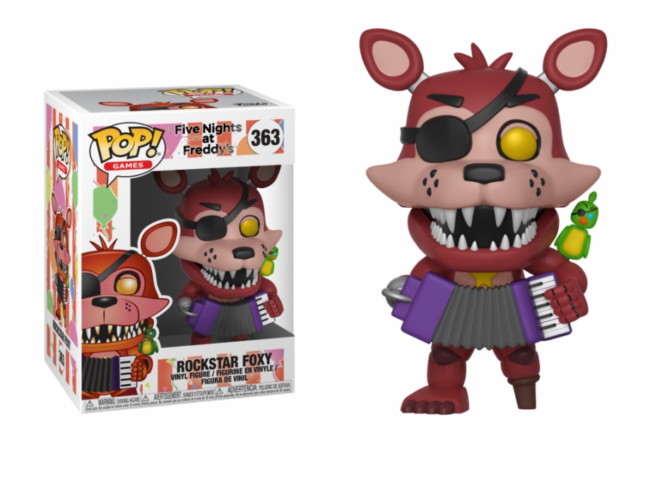 Pop Figure Five Nights At Freddys Rockstar Foxy