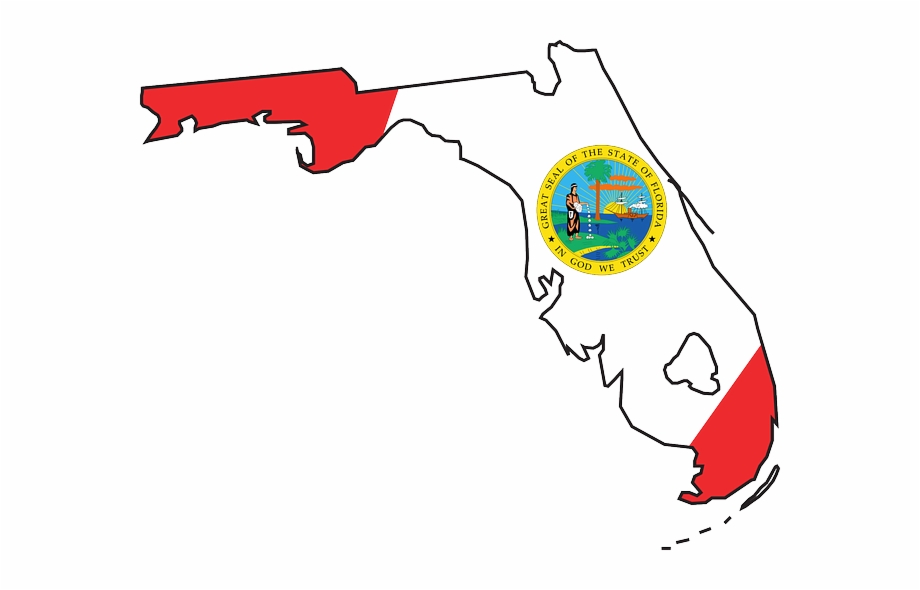 State Of Florida Outline Clip Art Florida State