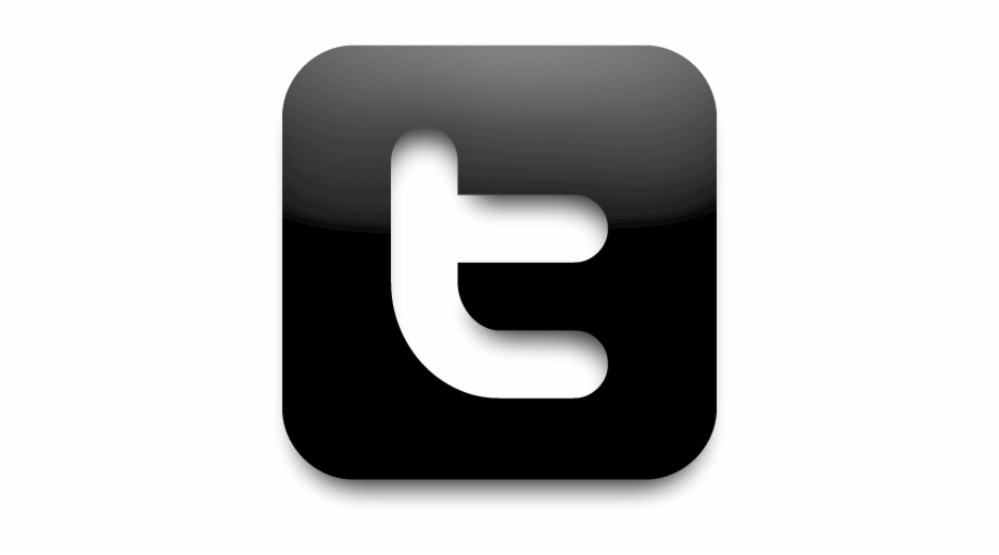 Twitter Logo Vector Black And White Sign