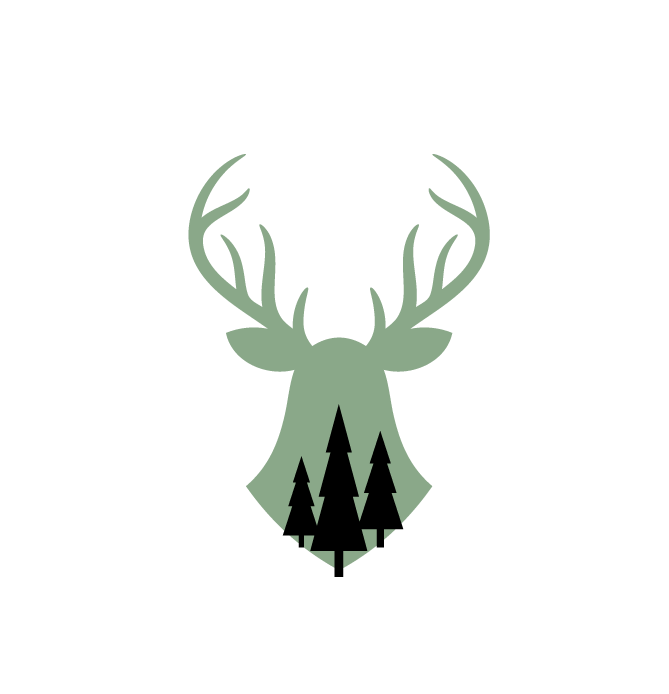 Deerrun Footerstamp Deer Eyes Logo