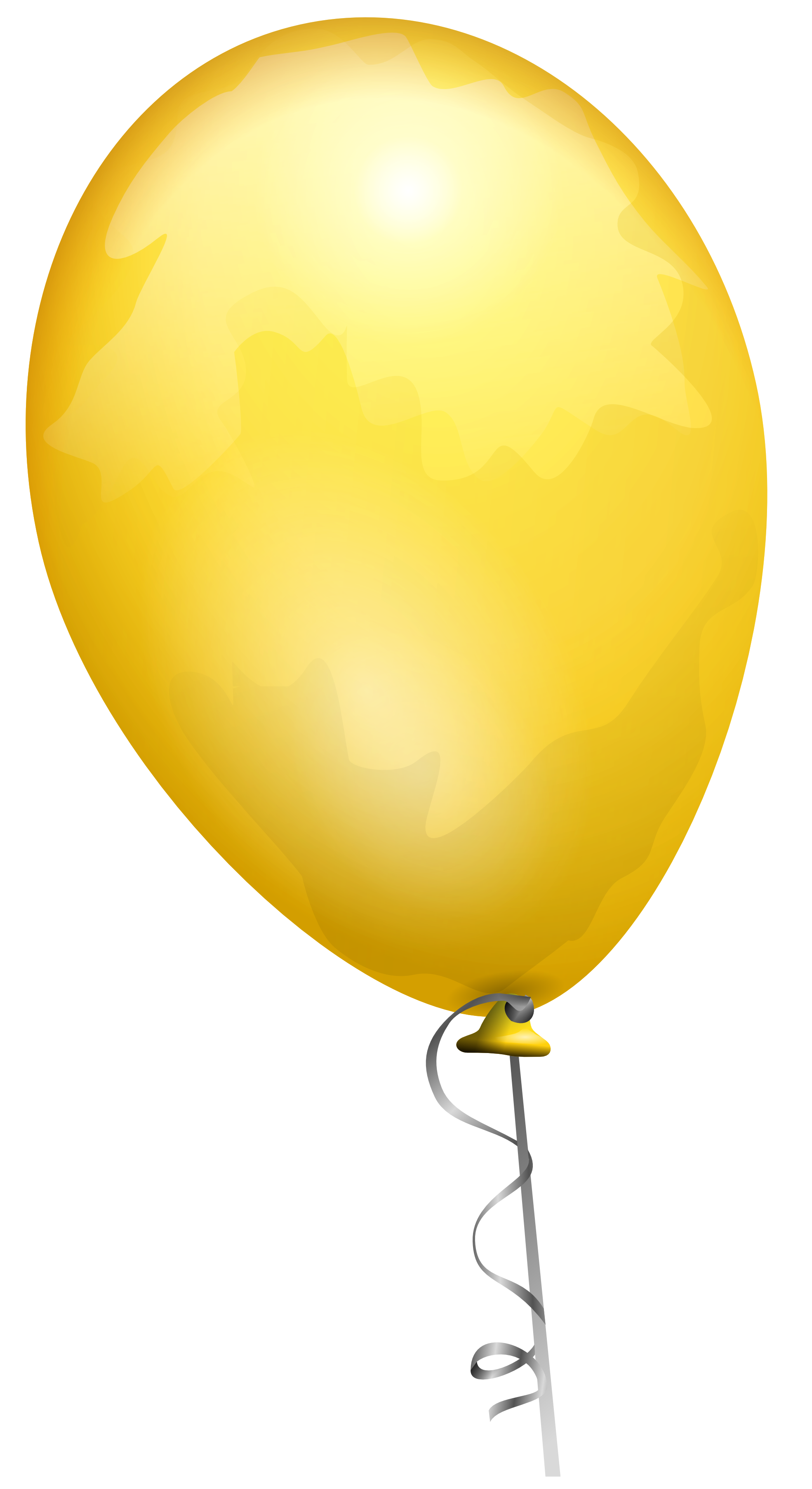 Yellow Balloon Png - Clip Art Library