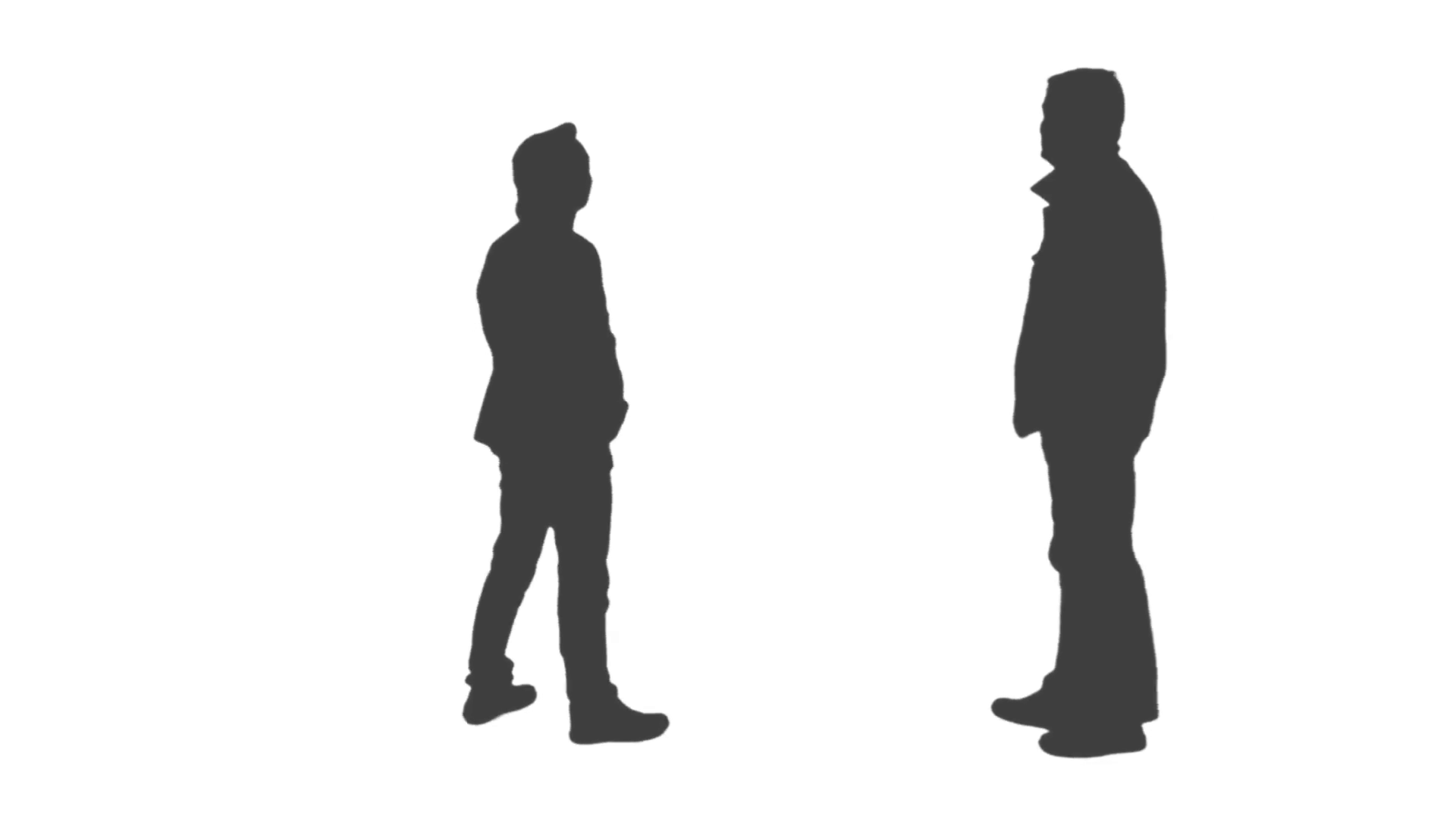 Person Standing Silhouette Png